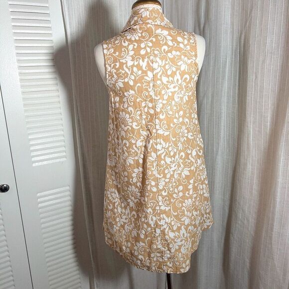 Just Cover Me | Women’s | Dresses | S | Cute Button-Up Sleeveless Mini Garden De - Picture 4 of 5